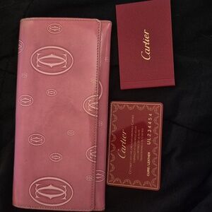 Cartier Happy birthday long wallet